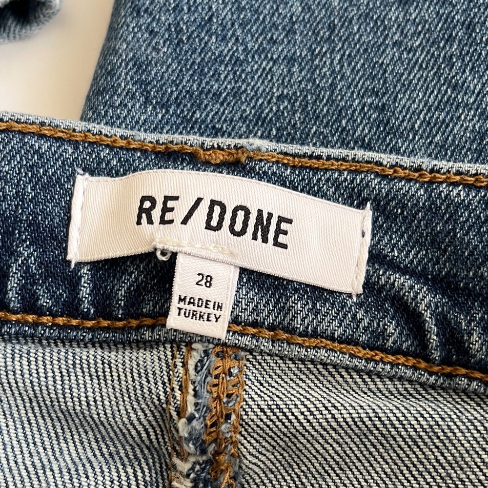Re/Done 70s Crop Boot jeans size 28 new with tags - Picture 4 of 7